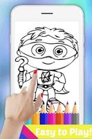 Easy Drawing Book for Super Color The Why by Fans Affiche
