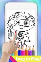 Poster Easy Drawing Book for Super Color The Why by Fans