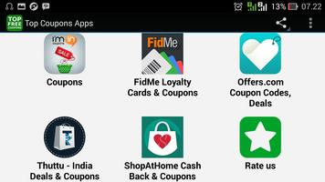 Top Coupons Apps syot layar 3