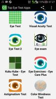 Top Eye Test Apps Affiche