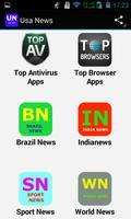 برنامه‌نما Top USA News Apps عکس از صفحه