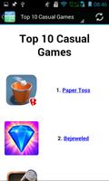 Top Casual Games plakat