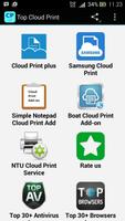 Top Cloud Print Apps Affiche