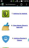 30+ Antivirus Apps تصوير الشاشة 2