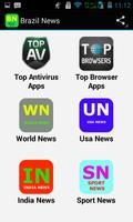 Top Brazil News Apps اسکرین شاٹ 2
