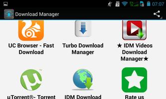 Top Download Manager captura de pantalla 3