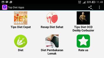 3 Schermata Top Diet Apps