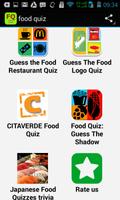 Top Food Quiz تصوير الشاشة 1