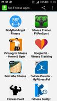 Top Fitness Apps Affiche