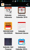 Top Kalender پوسٹر