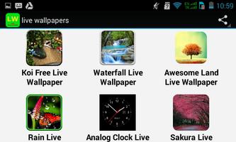 Top Live Wallpapers Apps تصوير الشاشة 3
