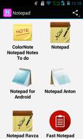 Top Notepad Apps پوسٹر