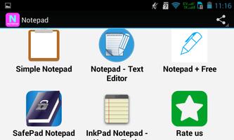 Top Notepad Apps captura de pantalla 3