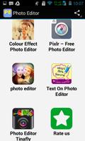 Top Photo Editor Apps capture d'écran 1