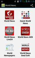 Top World News Apps Affiche