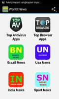 Top World News Apps capture d'écran 2