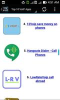 Top VoIP Apps تصوير الشاشة 1