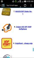 Top VoIP Apps capture d'écran 2