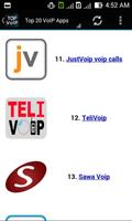Top VoIP Apps capture d'écran 3