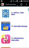 Top Video Editor تصوير الشاشة 3