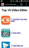 30+ Video Editor Affiche