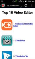 Top Video Editor Cartaz