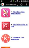 Top Video Editor تصوير الشاشة 1