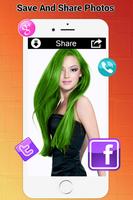 Hair Color Changer capture d'écran 3