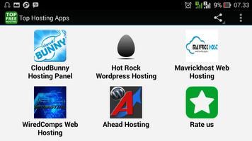 Top Hosting Apps اسکرین شاٹ 3