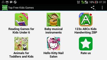 Top Free Kids Games captura de pantalla 3