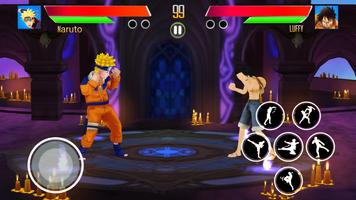 Battle of Superheros - Naruto VS Luffy poster