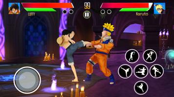 Battle of Superheros - Naruto VS Luffy screenshot 1