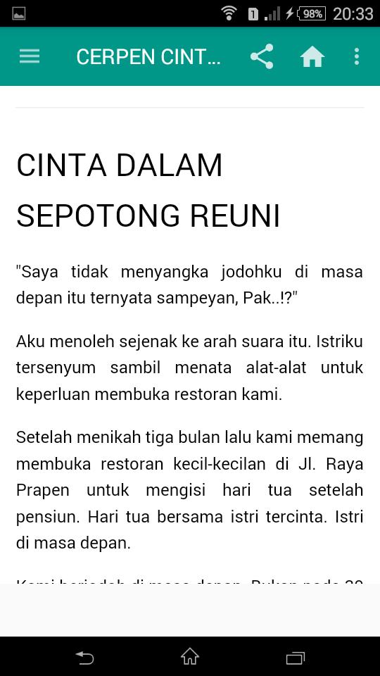 Cerpen Bertema Cinta 3 Halaman Guru Galeri