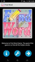 Find Word Poster