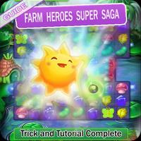 Guide Top Farm Heroes Saga New Tricks and Tips Poster