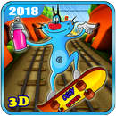 Subway Oggy Runner APK
