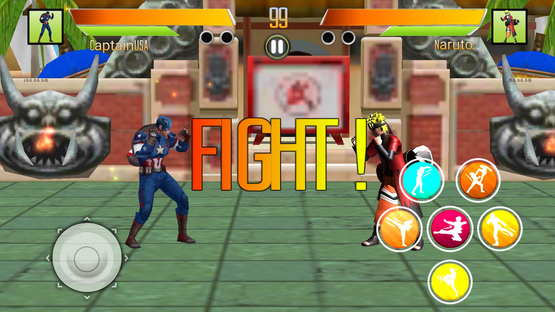 Street Ultimate Fighter Heroes 3 Vegeta Vs Luffy For Android Apk Download - auto clicker for roblox dbz rage ios