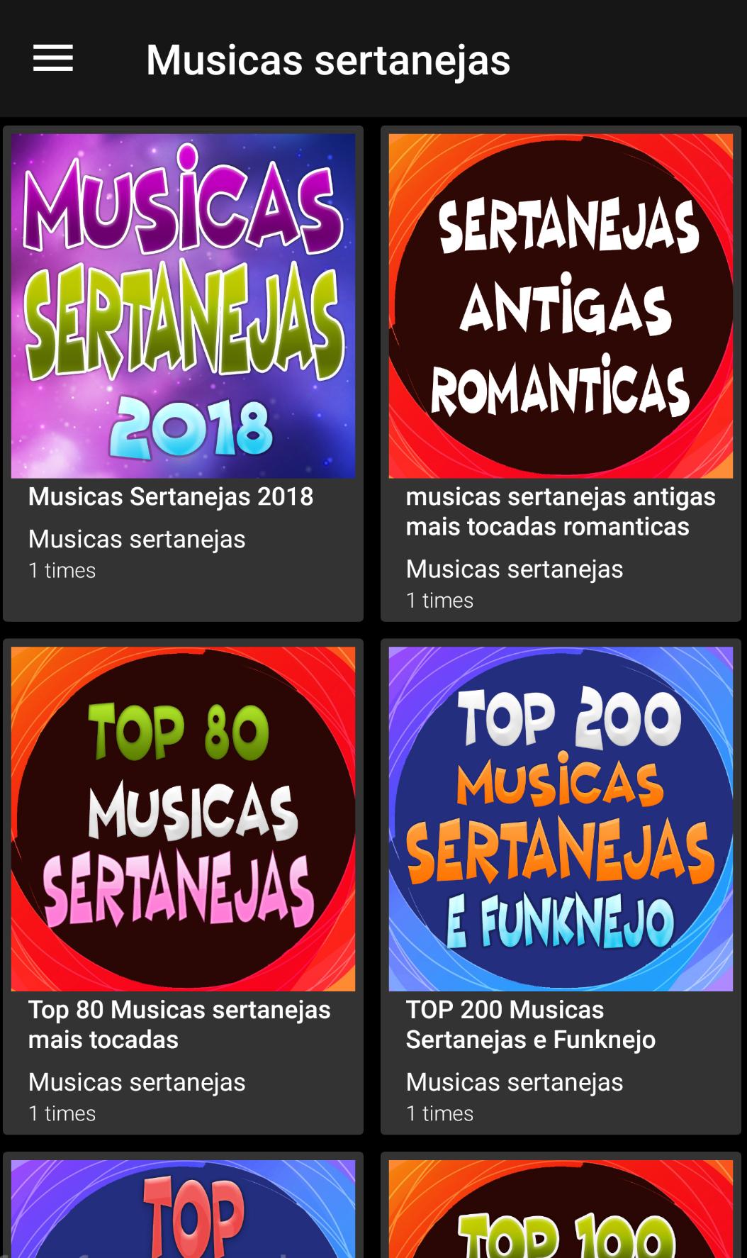 TOP 100 Musicas Sertanejas para Android - APK Baixar
