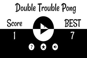Double Trouble Pong capture d'écran 1