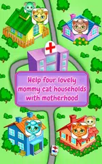 付出愛和關懷，這些孕媽媽的貓和他們的新生小貓 APK 下載
