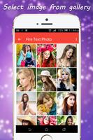 Fire Text Photo Frame ภาพหน้าจอ 3