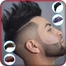 Men hairstyle set my face 2017 APK