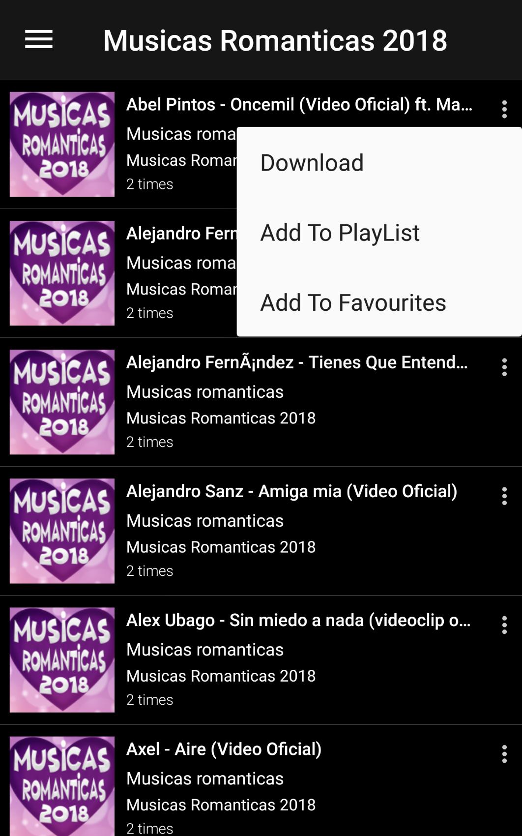 Top Musicas Romanticas 2018 para Android - APK Baixar