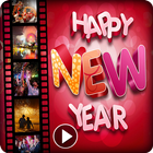 New Year Video Maker | New Year Slideshow Maker آئیکن