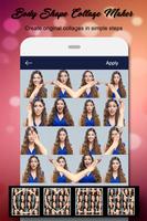 Body Shape Collage:Photo Editor الملصق