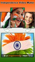 Independence Day Video Maker: Photo Video Maker Affiche