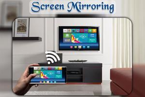 Screen Mirroring with TV Affiche