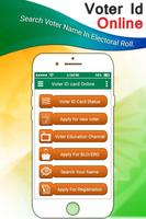 Voter ID Card Services : Online Voter List 2018 poster