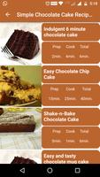 Simple Chocolate Cake Recipes poster