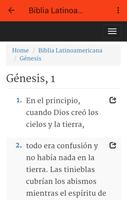 Biblia Latinoamericana capture d'écran 2
